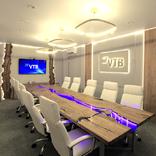 выставочный стенд, стенд для банка втб