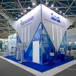 выставочный стенд, стенд для компании гелпик