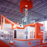 выставочный стенд, полиграфическая продукция для компании sigma lg elevators