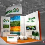 выставочный стенд, стенд для компании крок