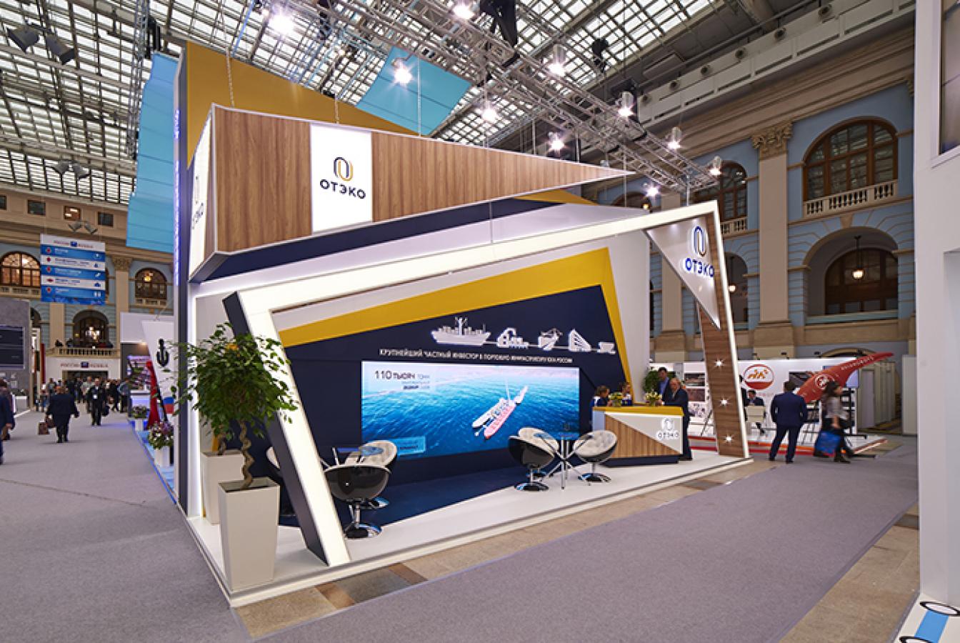 выставочный стенд, stand for oteko company