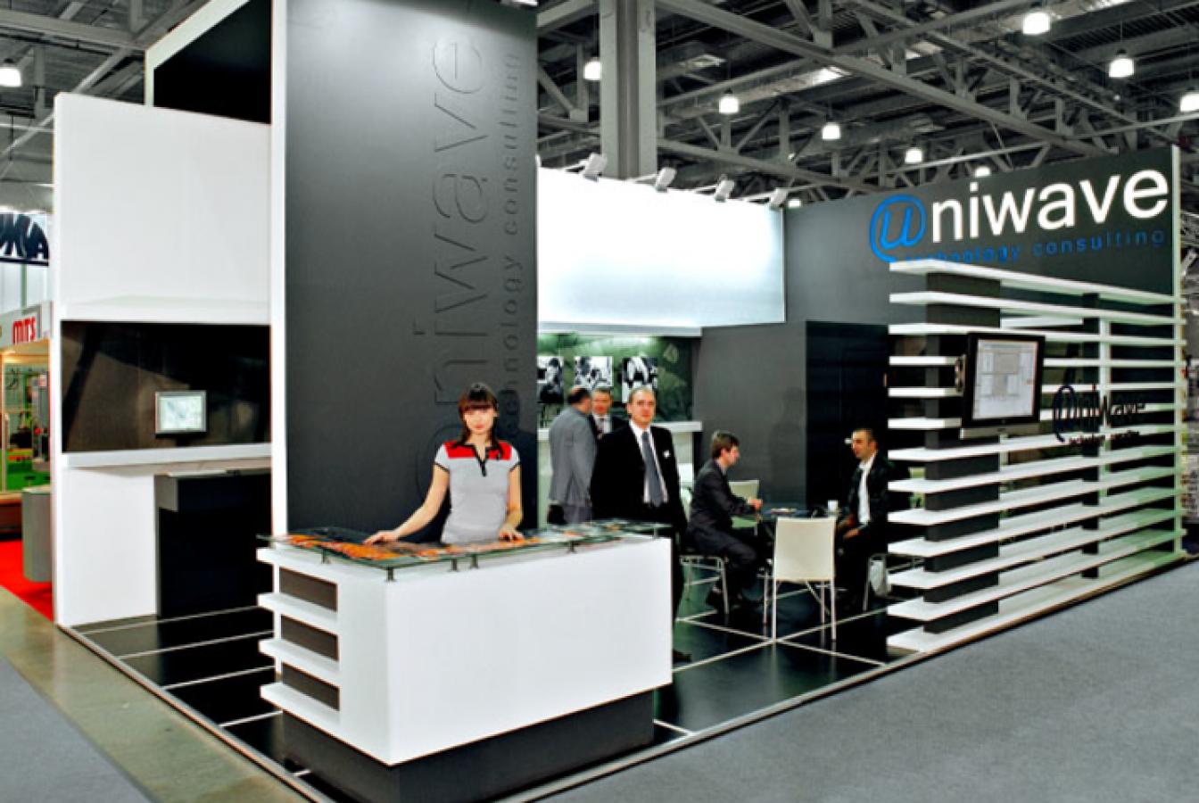 выставочный стенд, stand for uniwave company