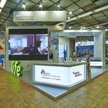 выставочный стенд, стенд для компании "пионер"