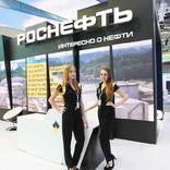 выставочный стенд, stand for rosneft company