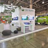 выставочный стенд, stand for sberbank of russia