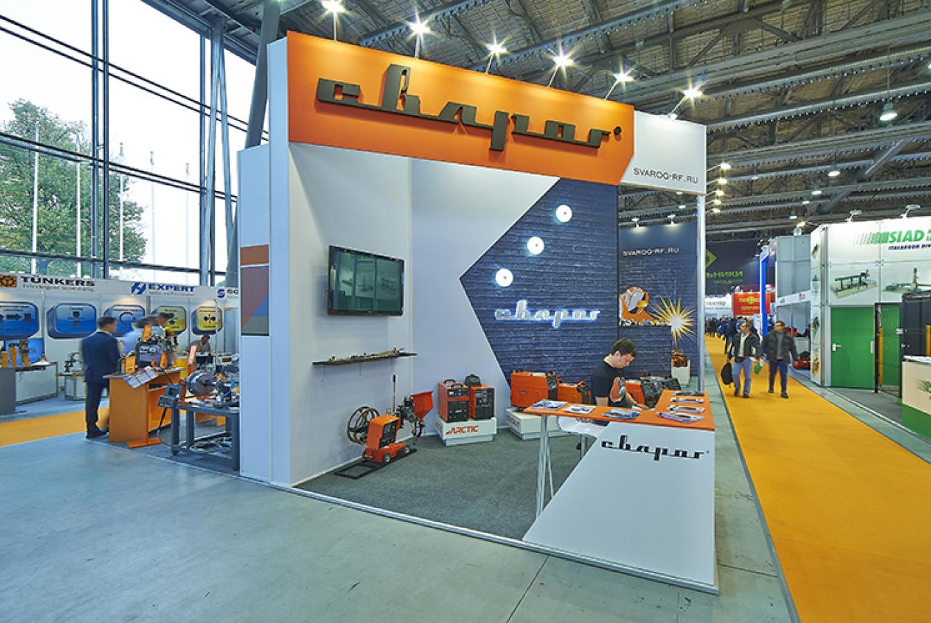 выставочный стенд, stand for svarog company