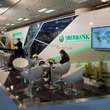 выставочный стенд, stand for sberbank