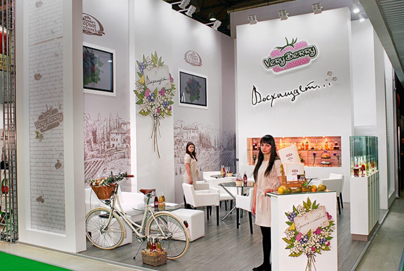 выставочный стенд, stand for veryberry company