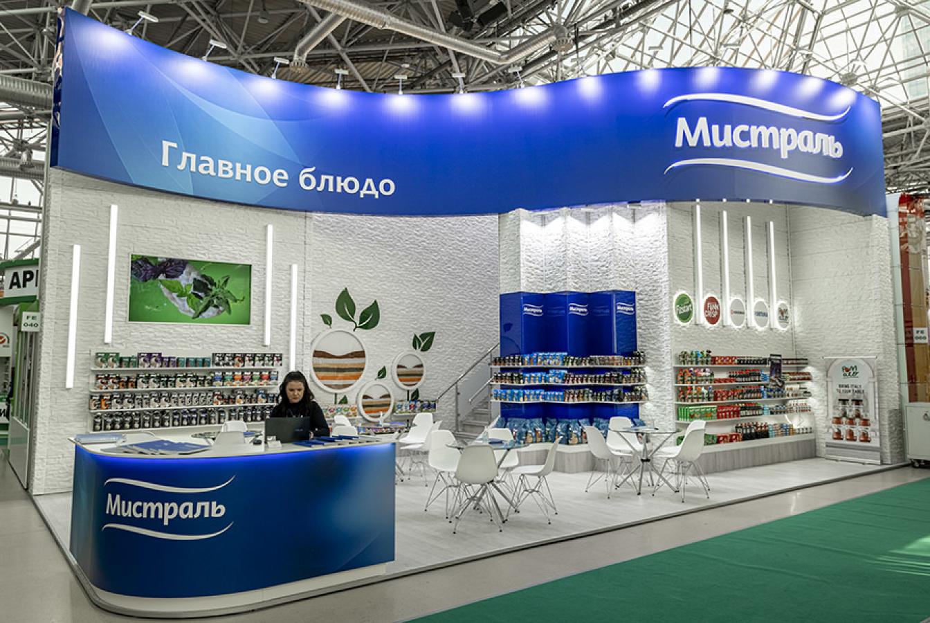 выставочный стенд, stand for mistral