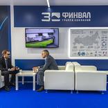 выставочный стенд, stand and shalet for finval group of companies