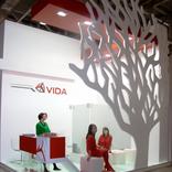 выставочный стенд, стенд компании 4vida