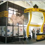 выставочный стенд, stand for rosneft