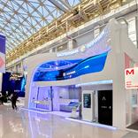 выставочный стенд, стенд для газпромбанка