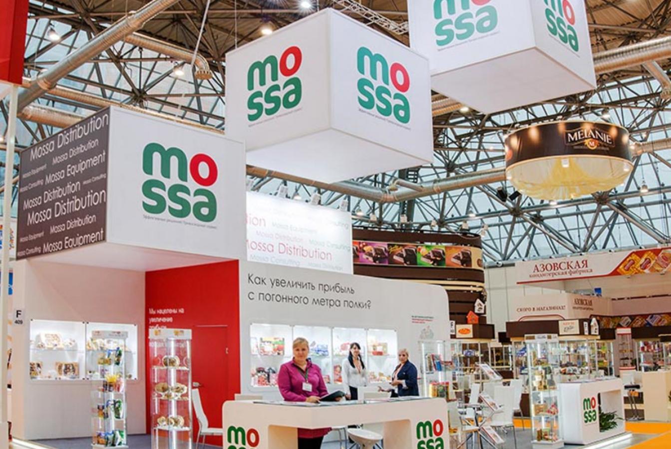 выставочный стенд, stand for mossa