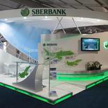 выставочный стенд, стенд для сбербанка россии оао