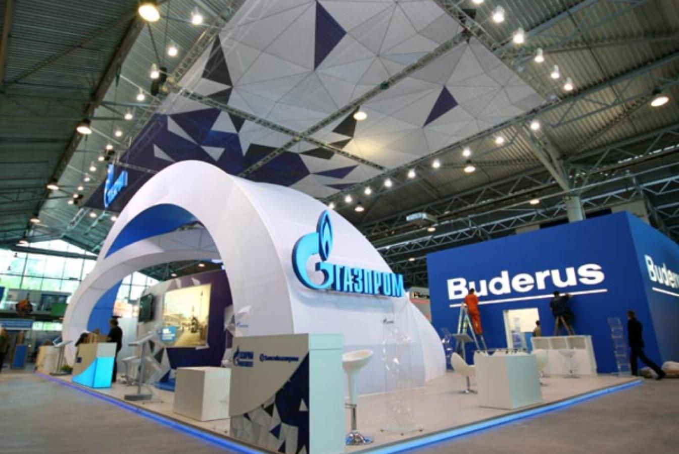 выставочный стенд, stand for gazprom 