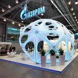 выставочный стенд, stand for gazprom