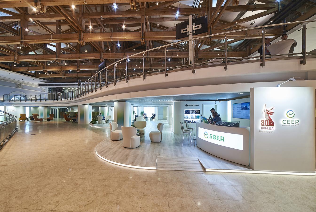 выставочный стенд, exposotion for sber