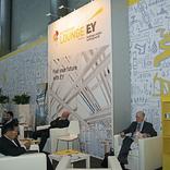 выставочный стенд, internet points and lounge zones for 21st world petroleum congress