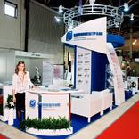 выставочный стенд, стенд для компании союзвнештранс