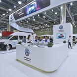 выставочный стенд, stand for volkswagen commercial auto