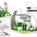 выставочный стенд, stand for bashneft 