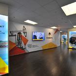 выставочный стенд, interior and meeting space decoration for rosneft oil company