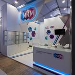 выставочный стенд, стенд для компании "икм"