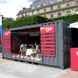 выставочный стенд, decoration of the promo-container for football union of russia