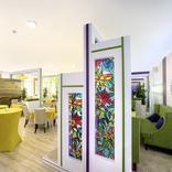 выставочный стенд, exposition and restaurant area for krasnodar region