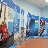 выставочный стенд, grand opening of kirinskoe oilfield for gazprom