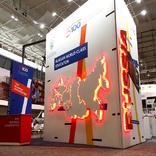 выставочный стенд, stand for 5-100 project of ministry of education of the russian federation 