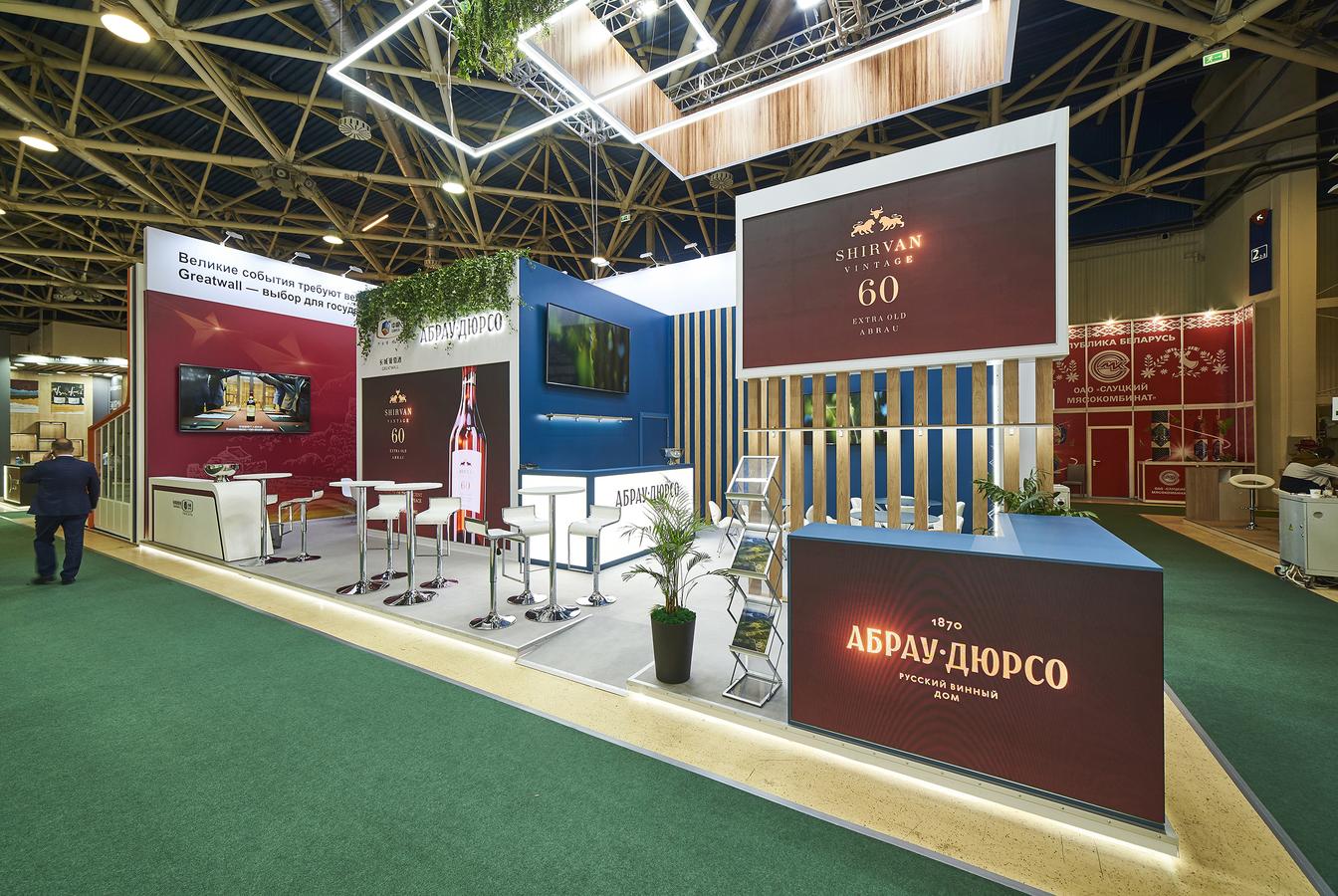 выставочный стенд, stand for abrau doursou