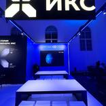 выставочный стенд, exposition for x holding for final robots fight