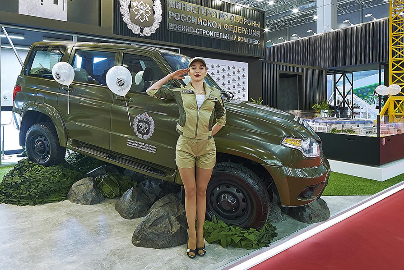выставочный стенд, комплект униформы для вск минобороны рф