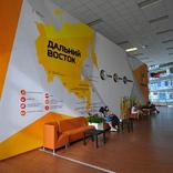 выставочный стенд, interior and meeting space decoration for rosneft oil company