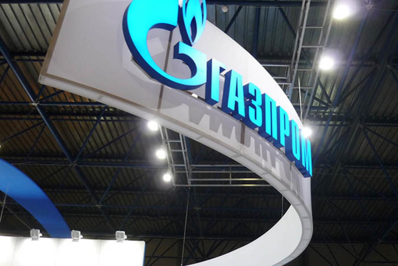 выставочный стенд, stand for gazprom
