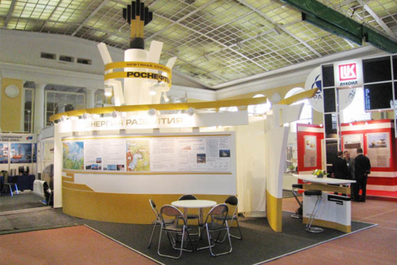 выставочный стенд, stanf for rosneft