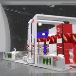 выставочный стенд, стенд для компании лакра