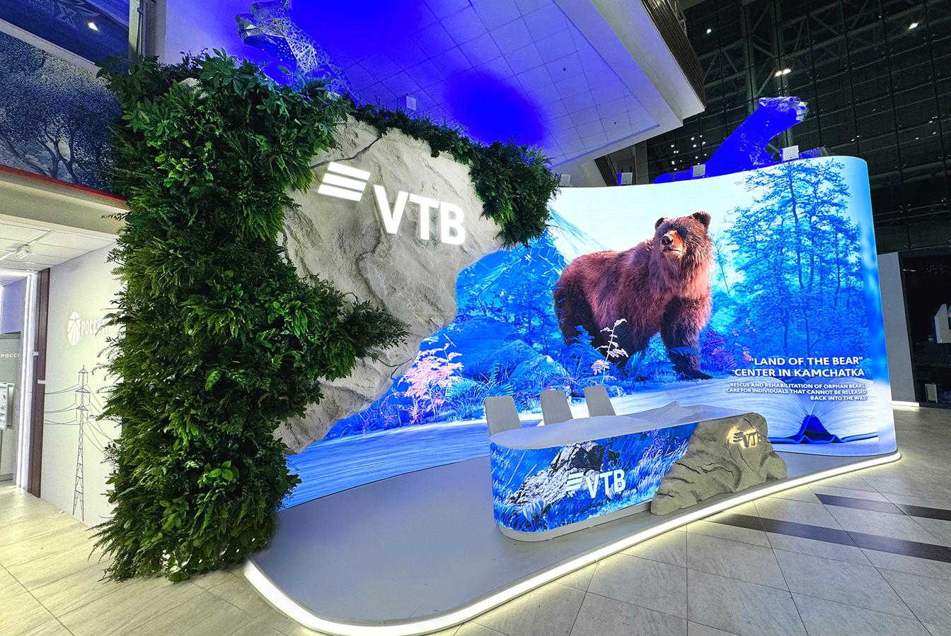 выставочный стенд, exposition for vtb bank