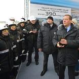 выставочный стенд, grand opening of erginsky claster field