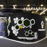 выставочный стенд, stand for rosneft 