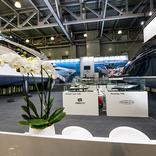 выставочный стенд, stand for premium yachts 