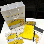 Set of corporate printing and promotional gifts for Rosneft