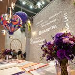 выставочный стенд, stand for palitra wallcovering factory