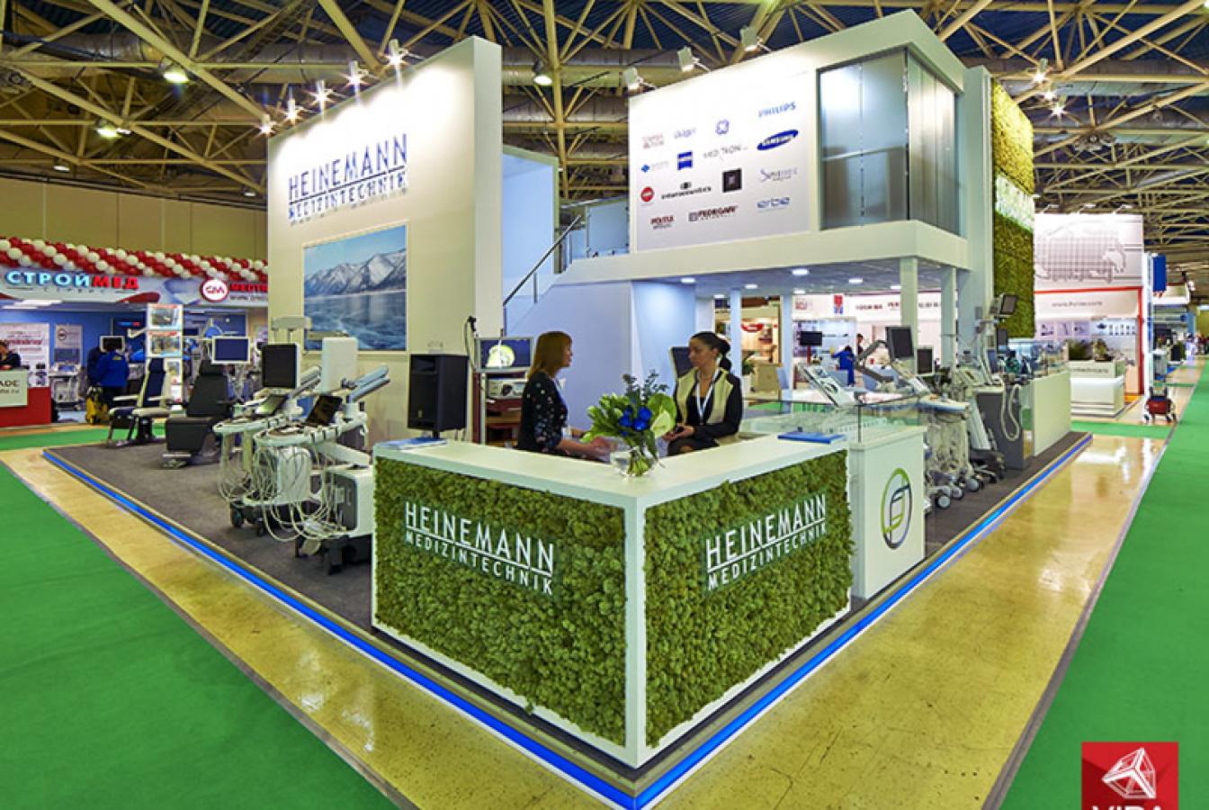 выставочный стенд, ﻿стенд для компании hainemann