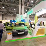 выставочный стенд, stand foe sberbank