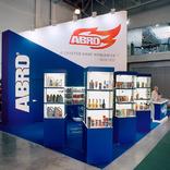 выставочный стенд, стенд для компании abro