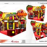 выставочный стенд, стенд для компании "монтеррей"