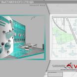 выставочный стенд, стенд для компании "сибур"